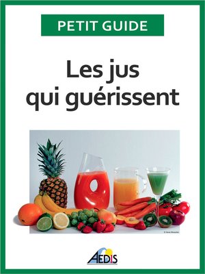 cover image of Les jus qui guérissent